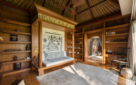Kaba Kaba Estate -  The library